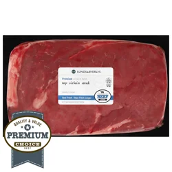 Lunds & Byerlys Premium Choice Beef Boneless Top Sirloin Steak