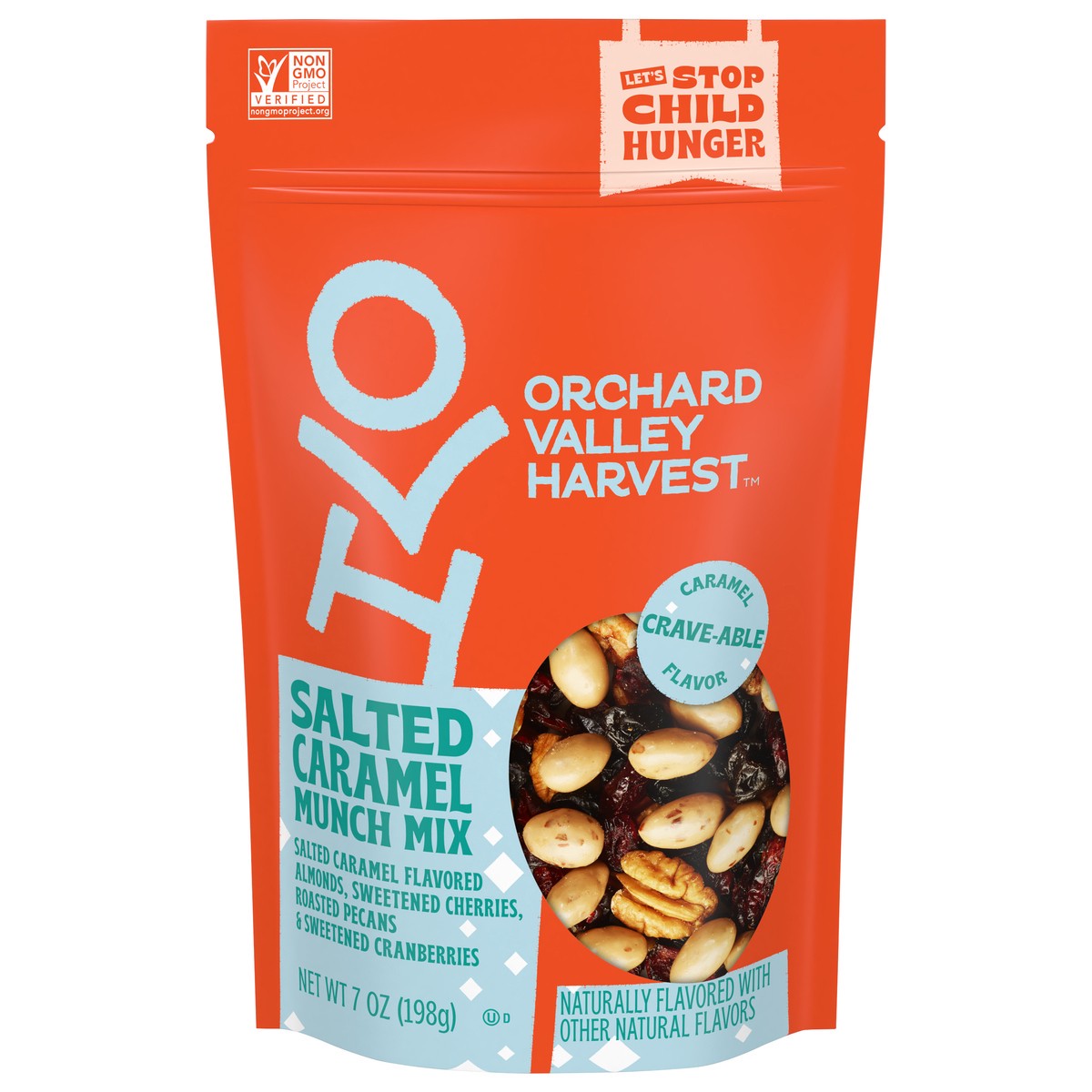 slide 1 of 13, Orchard Valley Harvest Salted Caramel Munch Mix 7oz SUB, 7 oz