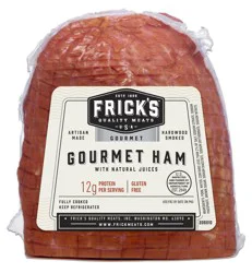 FRICKS GOURMET HALF BONELESS BAKED HAM