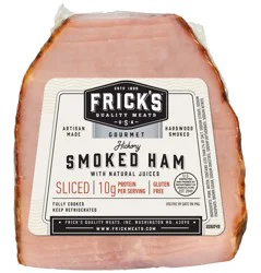 FRICKS PREMIUM SLICED HICKORY QUARTER HAM