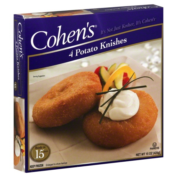 slide 1 of 1, Cohen's Potato Knishes, 15 oz