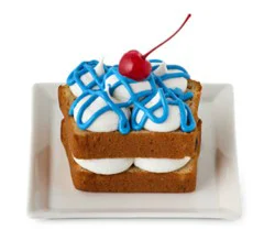 Blueberry Loaf Torte Sliced - Each