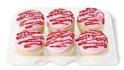 Strawbery Whipped Cupcakes 6 Count - Each