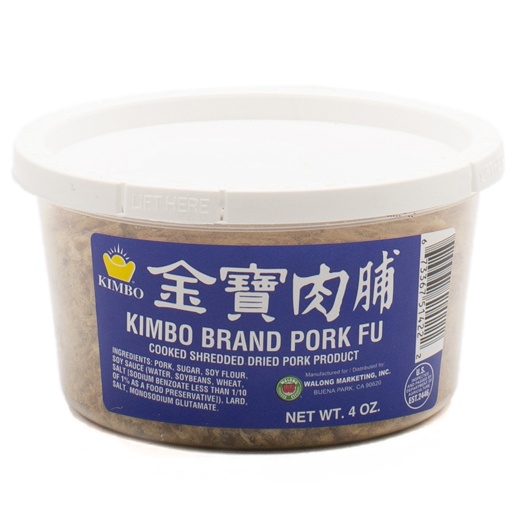 slide 1 of 1, Kimbo Pork Fu, 4 oz