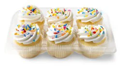 Confetti Whip Cupcakes 6 Count - Each