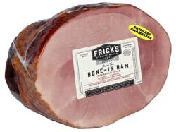 FRICKS BUTT 1/2 HAM SUPER TRIM BONE IN