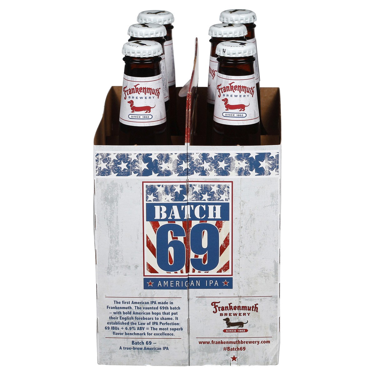 slide 8 of 17, Frankenmuth Batch 69 Amercn IPA, 6 ct; 12 fl oz