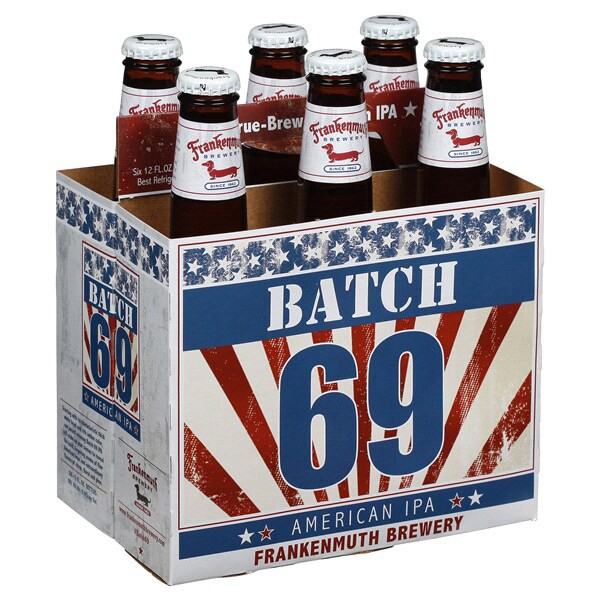 slide 16 of 17, Frankenmuth Batch 69 Amercn IPA, 6 ct; 12 fl oz