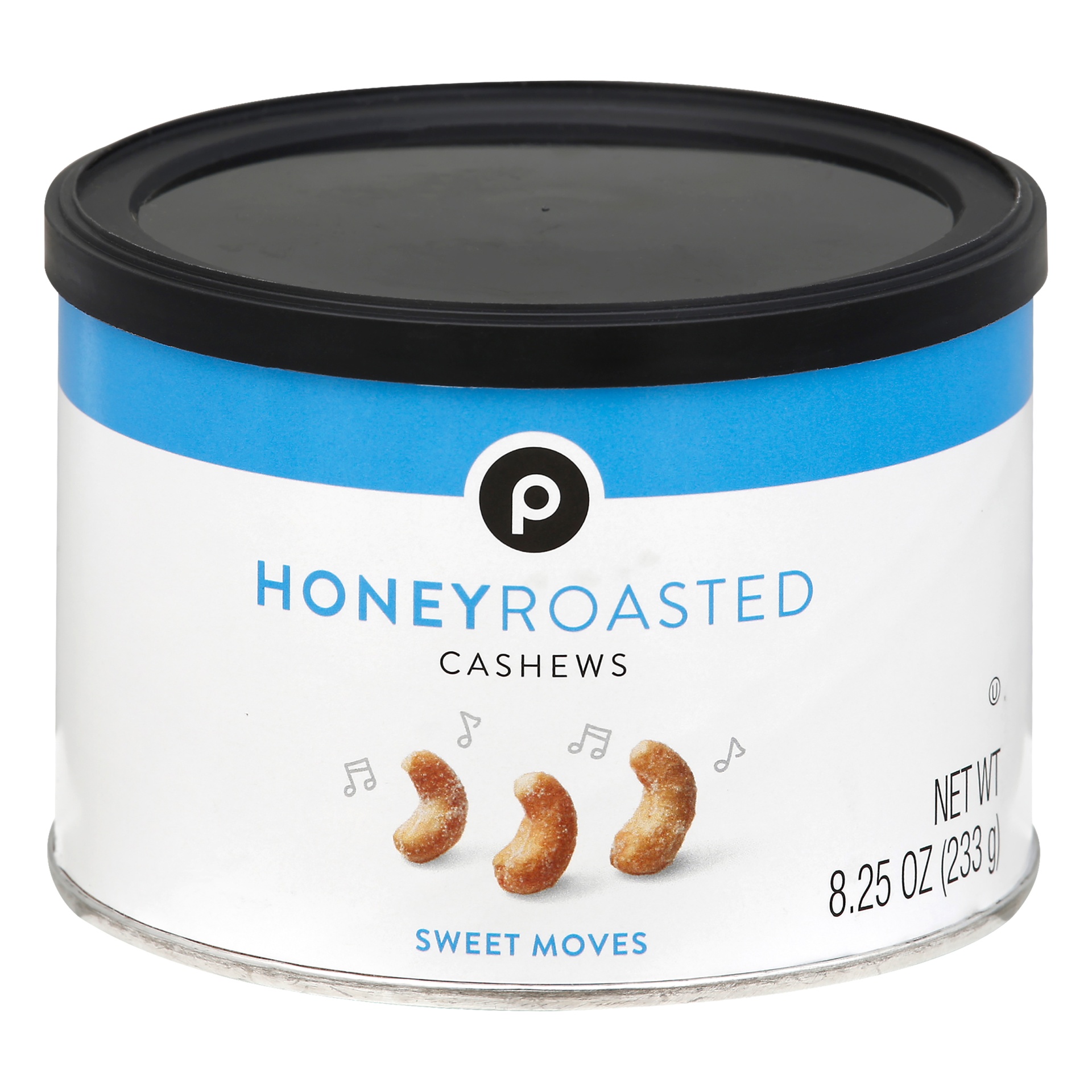 slide 1 of 1, Publix Roasted Honey Cashews, 8.25 oz