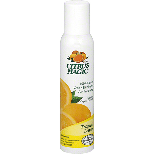 slide 2 of 2, Citrus Magic Air Freshener Lemon, 3.5 oz