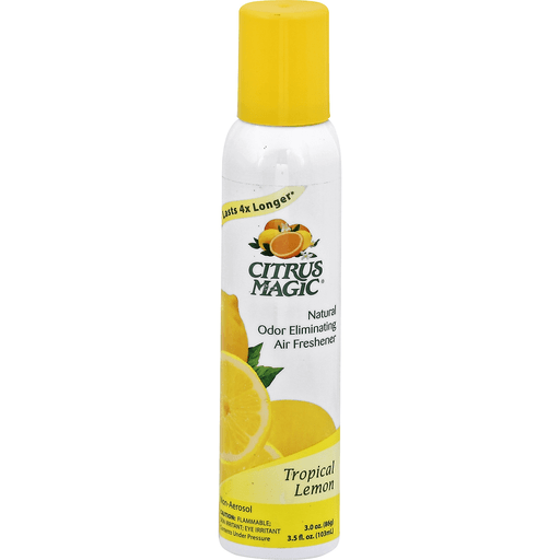 slide 1 of 2, Citrus Magic Air Freshener Lemon, 3.5 oz