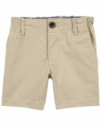 Oshkosh Baby Stretch Chino Shorts Khaki 18M