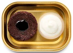 Ready Meals Chocolate Molten Lava Cake With/ Buttercream - Each