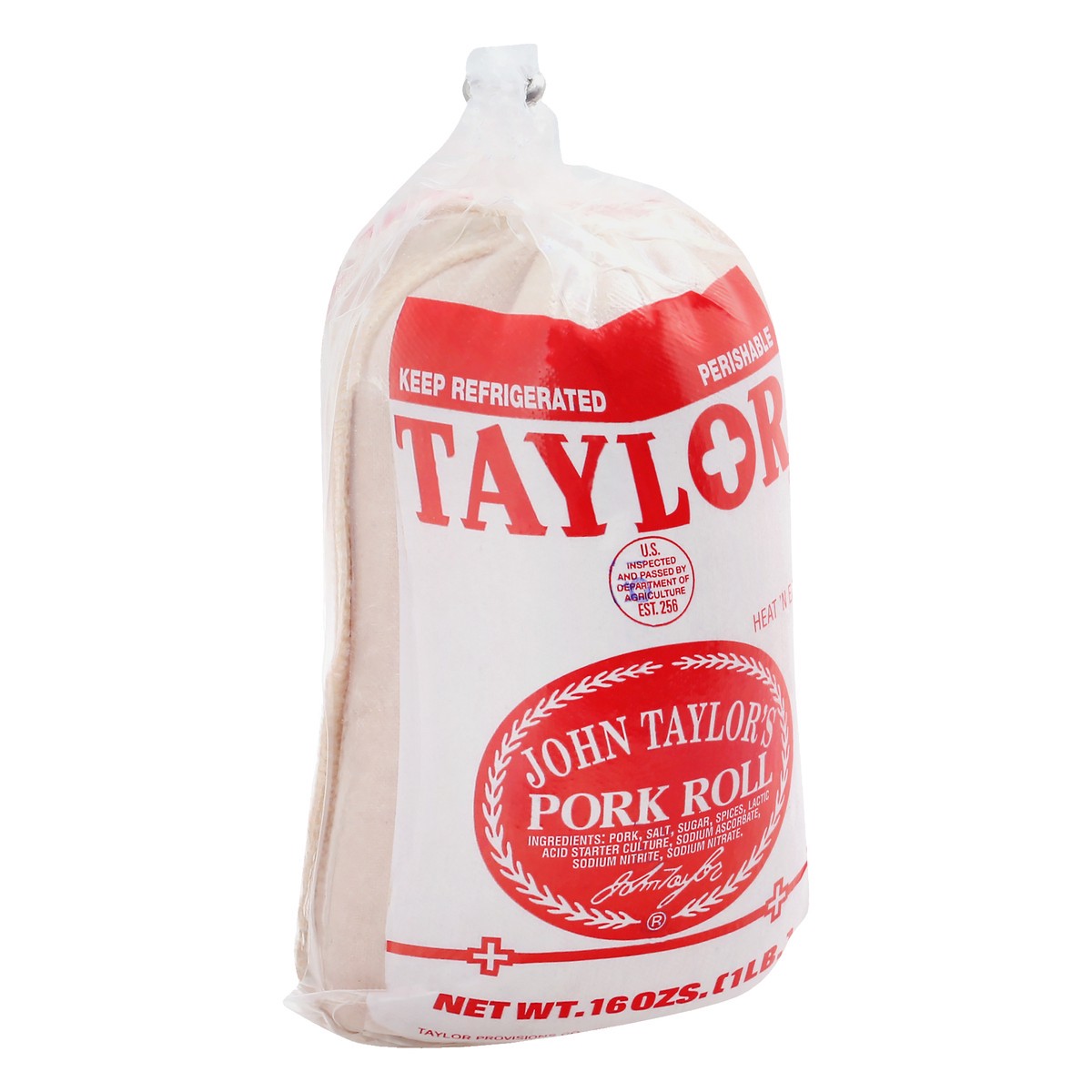 slide 8 of 13, Taylor Pork Roll 16 oz, 16 oz