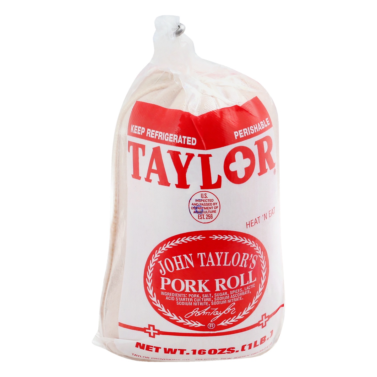 slide 1 of 1, Taylor Pork Roll 16 oz, 16 oz