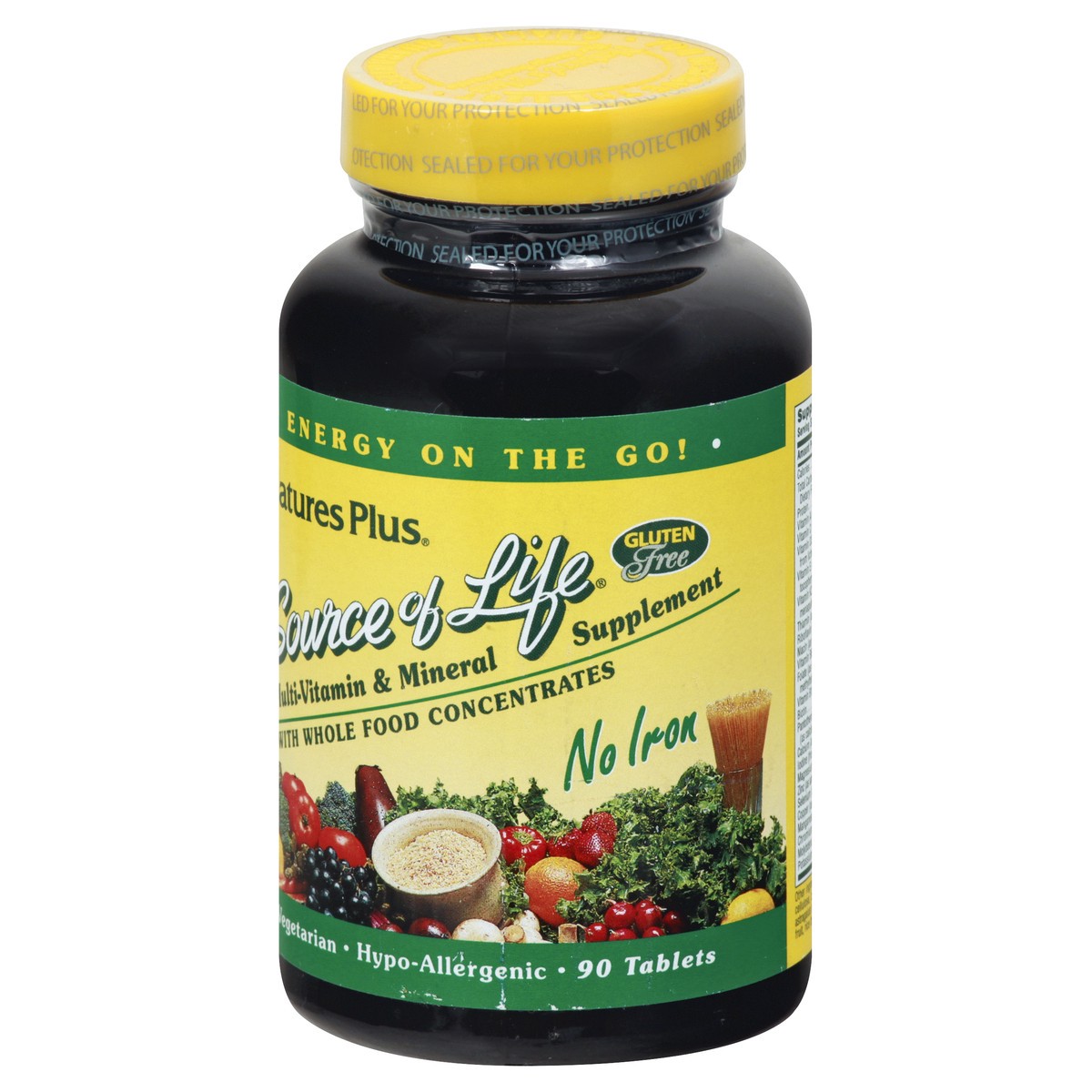 slide 6 of 9, Nature's Plus Source Of Life No Iron, 90 ct