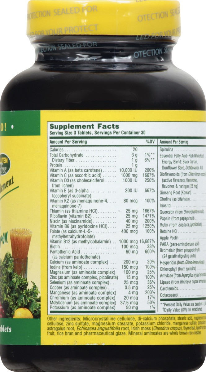 slide 7 of 9, Nature's Plus Source Of Life No Iron, 90 ct