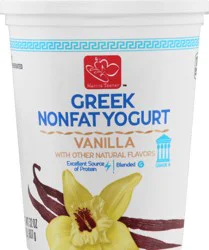 Harris Teeter™ Vanilla Nonfat Greek Yogurt Tub
