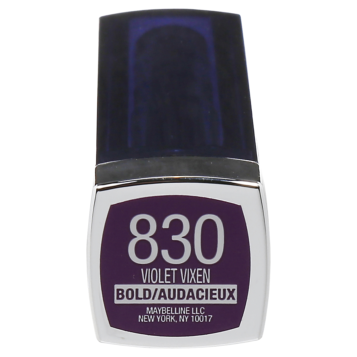 slide 4 of 4, Maybelline Color Sensational Loaded Bold Lipstick 830 Violet, 0.2 oz