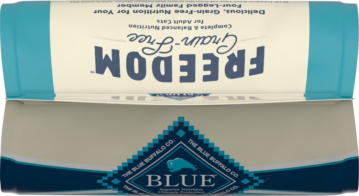 slide 4 of 9, Blue Buffalo Blue Freedom Grain-Free Adult Indoor Fish Recipe Dry Cat Food, 5 lb