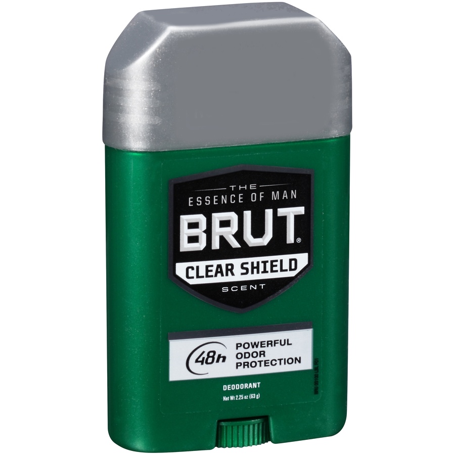 slide 2 of 7, Brut Clear Shield Scent Deodorant, 2.25 oz