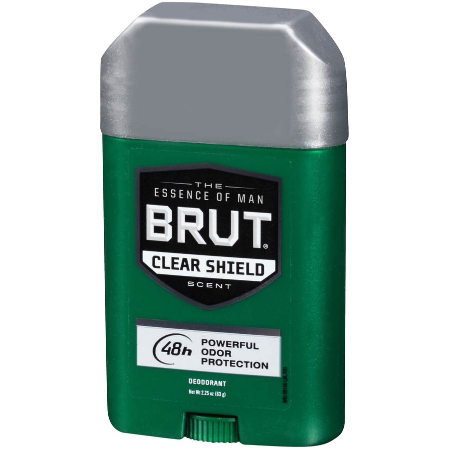 slide 3 of 7, Brut Clear Shield Scent Deodorant, 2.25 oz