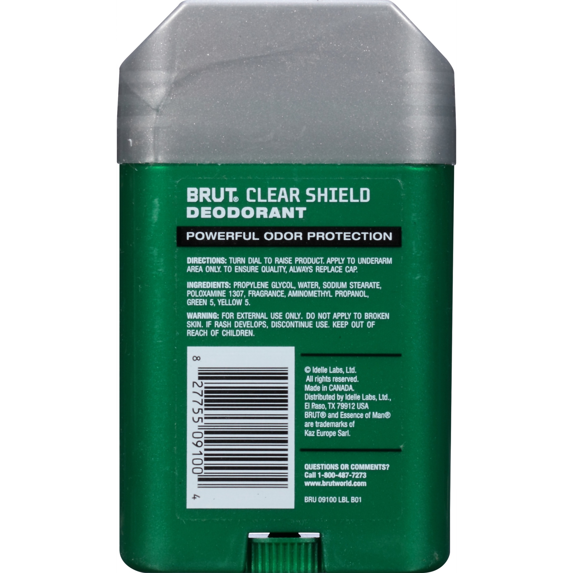 slide 6 of 7, Brut Clear Shield Scent Deodorant, 2.25 oz