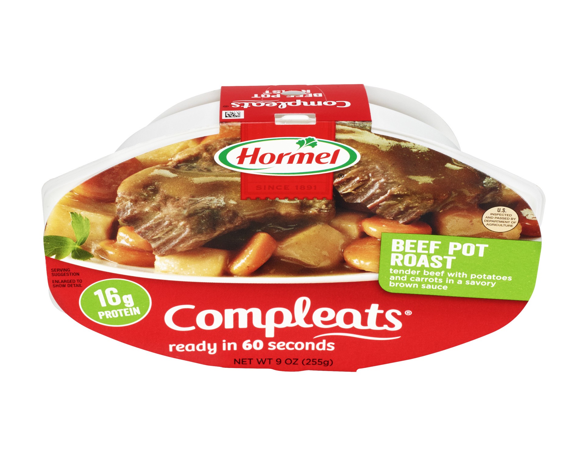 slide 1 of 6, Hormel COMPLEATS Beef Pot Roast, 9 oz