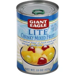 Giant Eagle Chunky Mixed Fruit, Lite