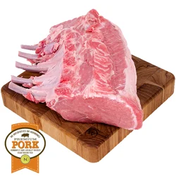 Lunds & Byerlys L&b Duroc Premium All-Natural Pork Loin Center Cut Racks