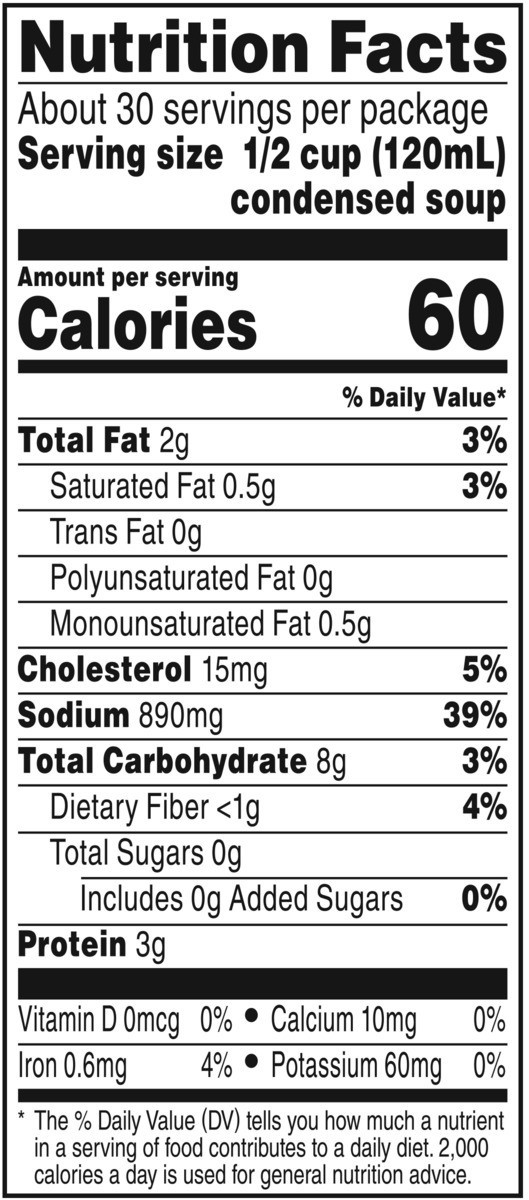 slide 4 of 11, Campbell's Campbell''s Condensed Chicken Noodle Soup, 10.75 oz Can (12 Pack), 129 oz