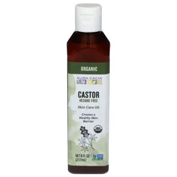 Aura Cacia Organic Hexane-Free Castor Skin Care Oil 8 fl oz