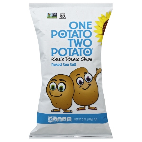 slide 1 of 1, One Potato Two Potato Kettle Potato Chips - Sweet Potato, 5 oz