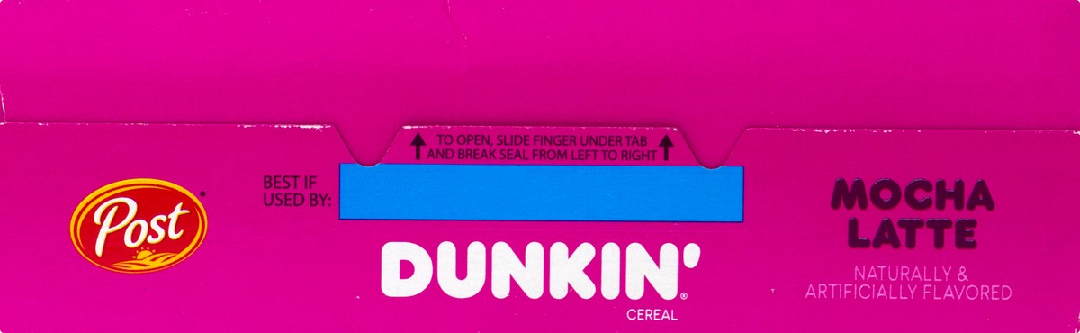 slide 6 of 12, Dunkin' Mocha Latte Cereal 11 oz, 11 oz