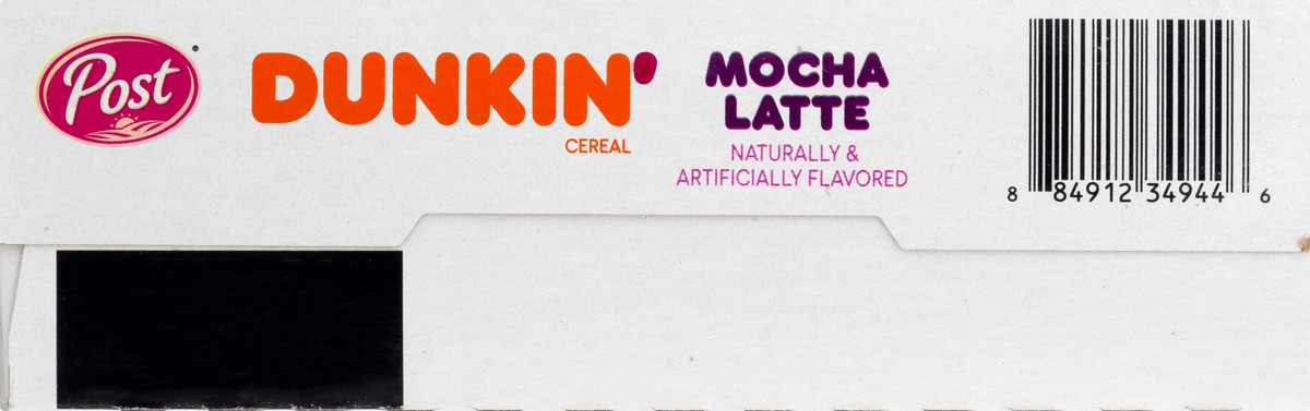 slide 9 of 12, Dunkin' Mocha Latte Cereal 11 oz, 11 oz