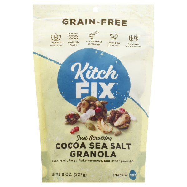 slide 1 of 6, Kitchfix Granola 8 oz, 8 oz