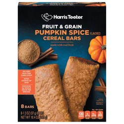 Harris Teeter Fruit & Grain Pumpkin Spice Breakfast Bars