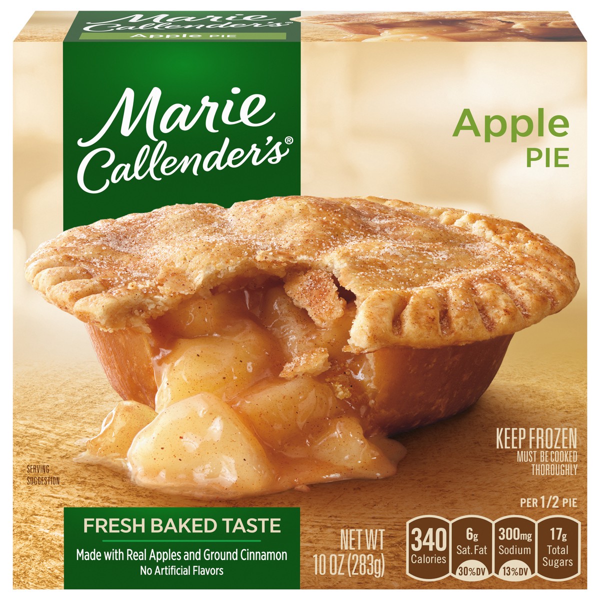 slide 1 of 5, Marie Callender's Apple Pie With Cinnamon Sugar, 10 oz