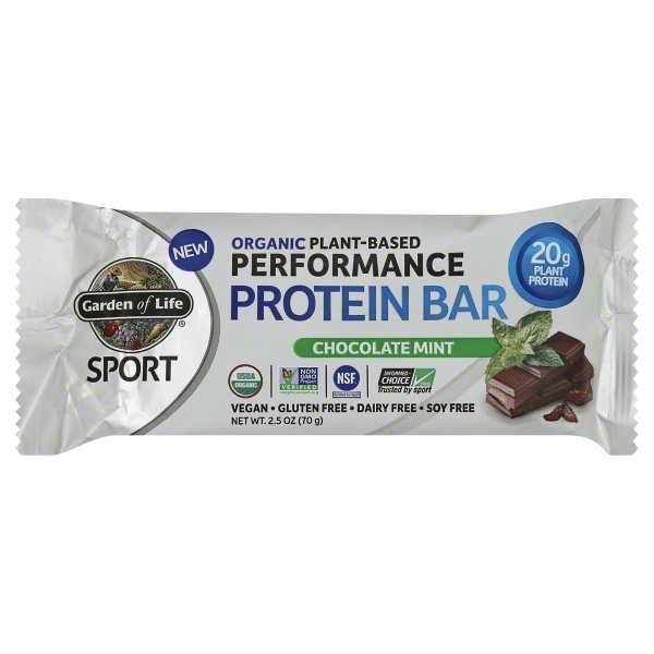 slide 1 of 5, Garden of Life Sport Organic Protein Bar Chocolate Mint, 2.5 oz