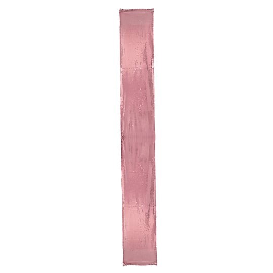 slide 1 of 2, 9ft. Pink Iridescent Sequin Table Runner By Celebrate It, 9 ft