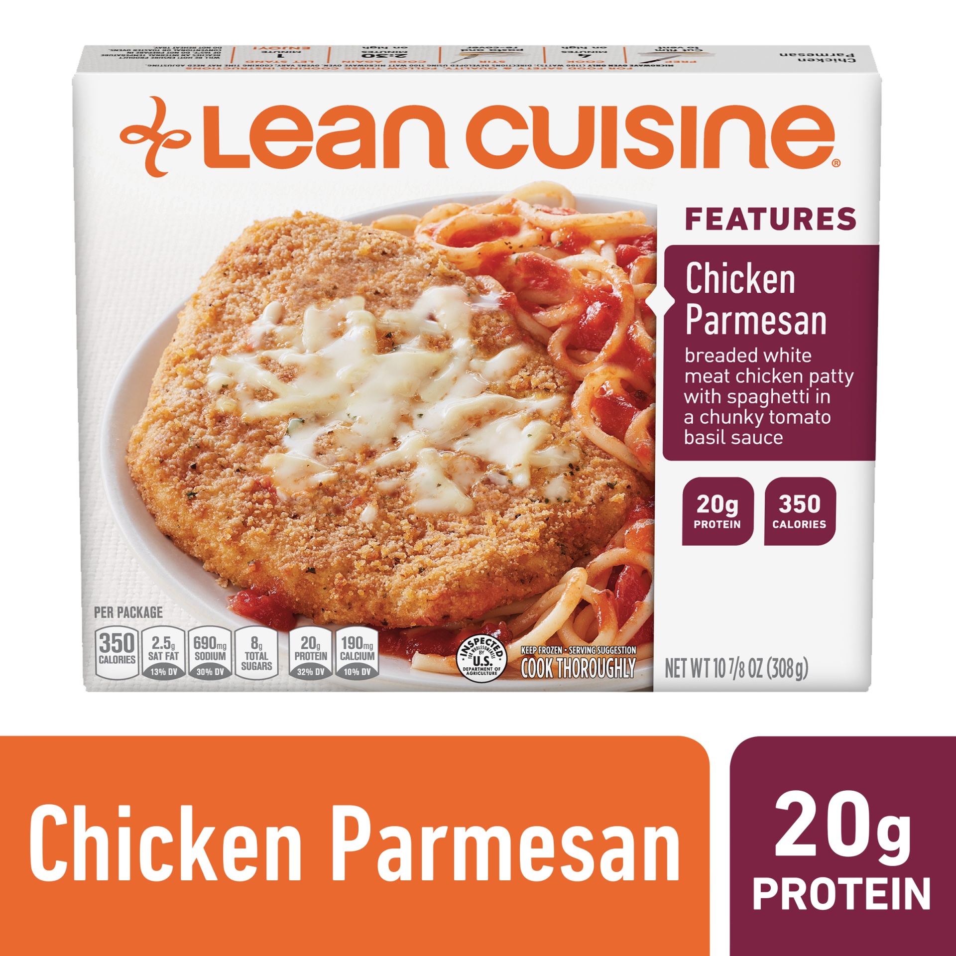 slide 1 of 9, Lean Cuisine Chicken Parmesan, 10.875 oz