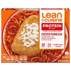Lean Cuisine Frozen Meal Chicken Parmesan, Protein Kick Microwave Meal, Microwave Chicken Parmesan Dinner, Frozen Dinner for One