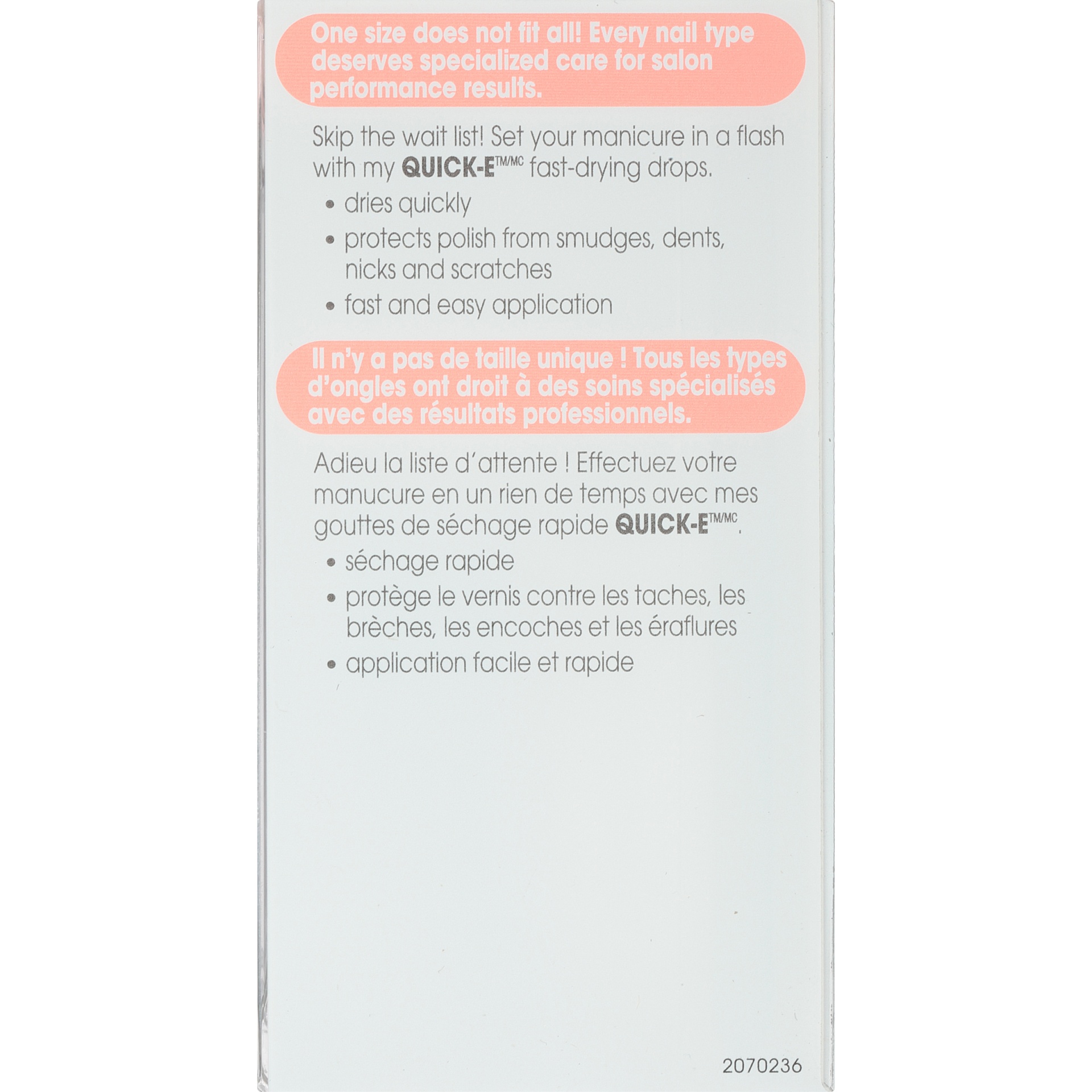 slide 2 of 6, essie Quick-E Drops - fast-drying finisher - 0.46 fl oz, 0.46 fl oz