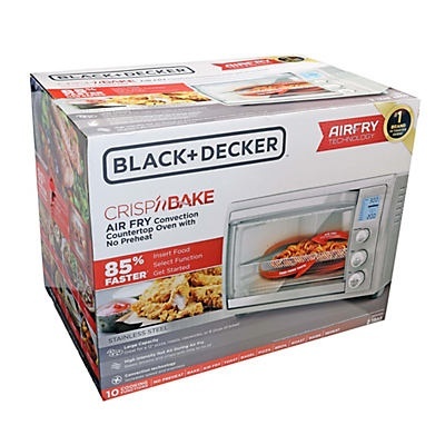 slide 1 of 1, BLACK+DECKER Countertop Convection Oven, 1 ct