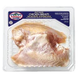 Bellevans Bell & Evans Bone In Skin On Chicken Breasts