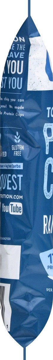 slide 8 of 9, Quest Protein Chips, Tortilla Style, Ranch Flavor, 4 oz