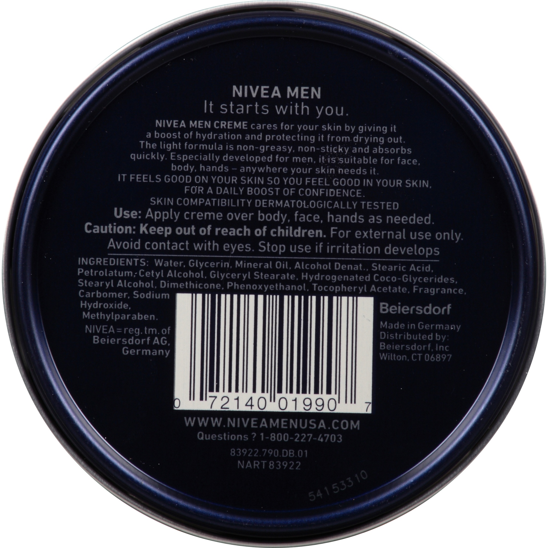 slide 5 of 6, Nivea Men Creme, 2.6 oz