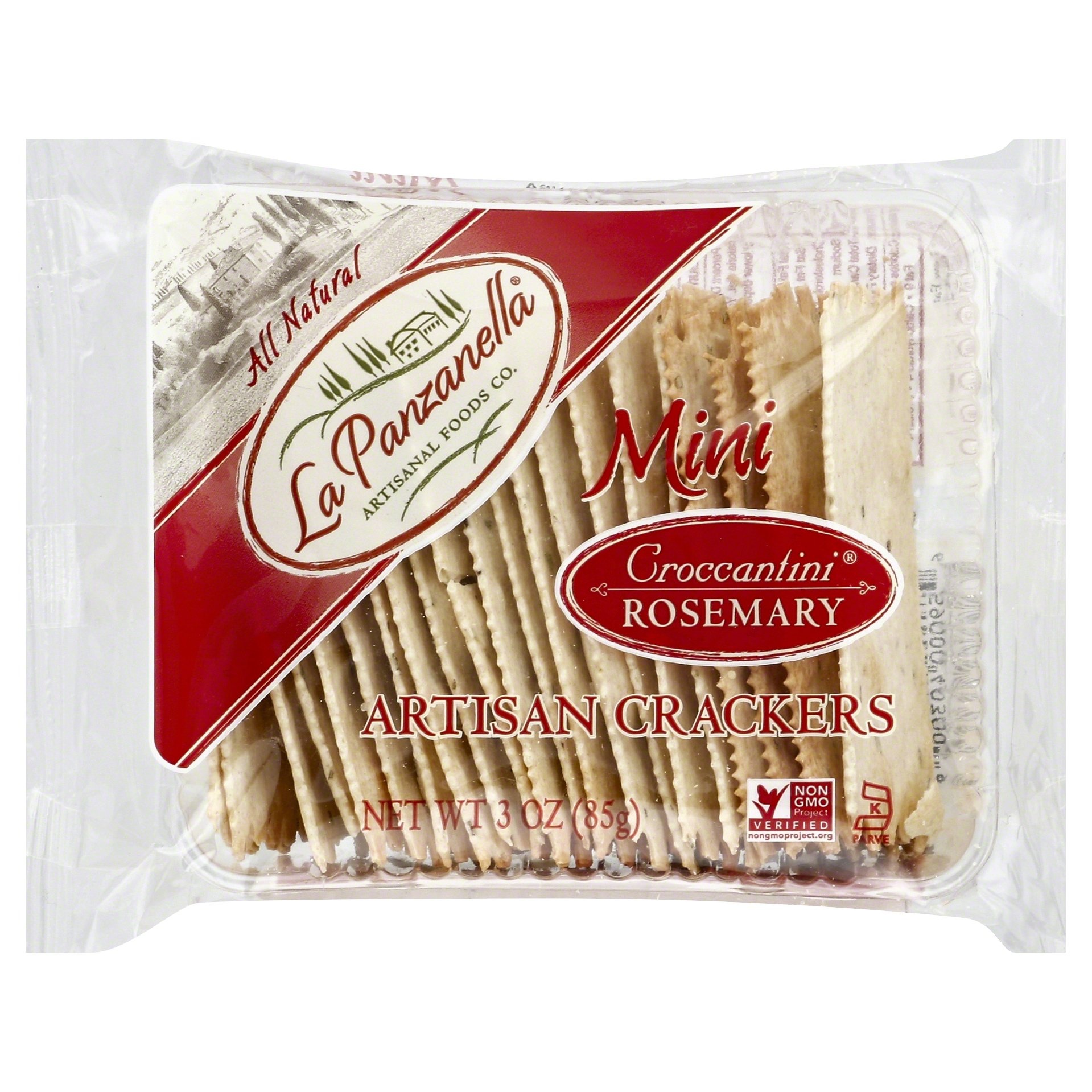 La Panzanella Mini Rosemary Croccantini Artisan Crackers 3 oz Shipt