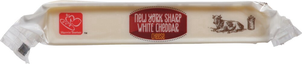 slide 2 of 6, Harris Teeter™ New York Sharp Cheddar Block Cheese, 8 oz