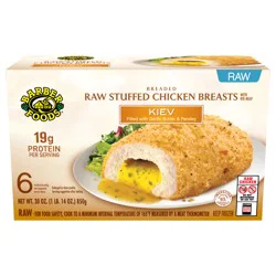 Barber Foods Stuffed Chicken Breasts Kiev, 6 Count